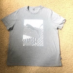 Puma Graphic T-Shirt EUC Men’s Size XXL Short Sleeve